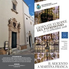 GIORNATE EUROPEE DEL PATRIMONIO - IL SEICENTO A MARTINA FRANCA
